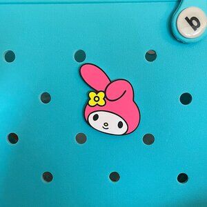 My Melody Bogg Charm-Kuromi Bogg Charm-Hello Kitty Bogg Charm-New!